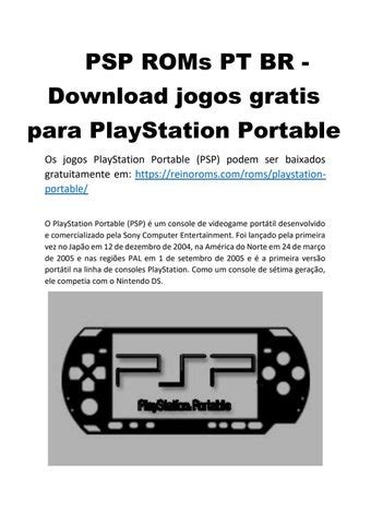 jogos de psp roms pt br